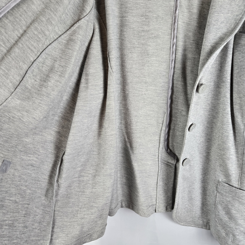 NEW Covington Cotton Stretch Comfort Knit Blazer Jacket Womens Plus Size 24/26W - Picture 11 of 16